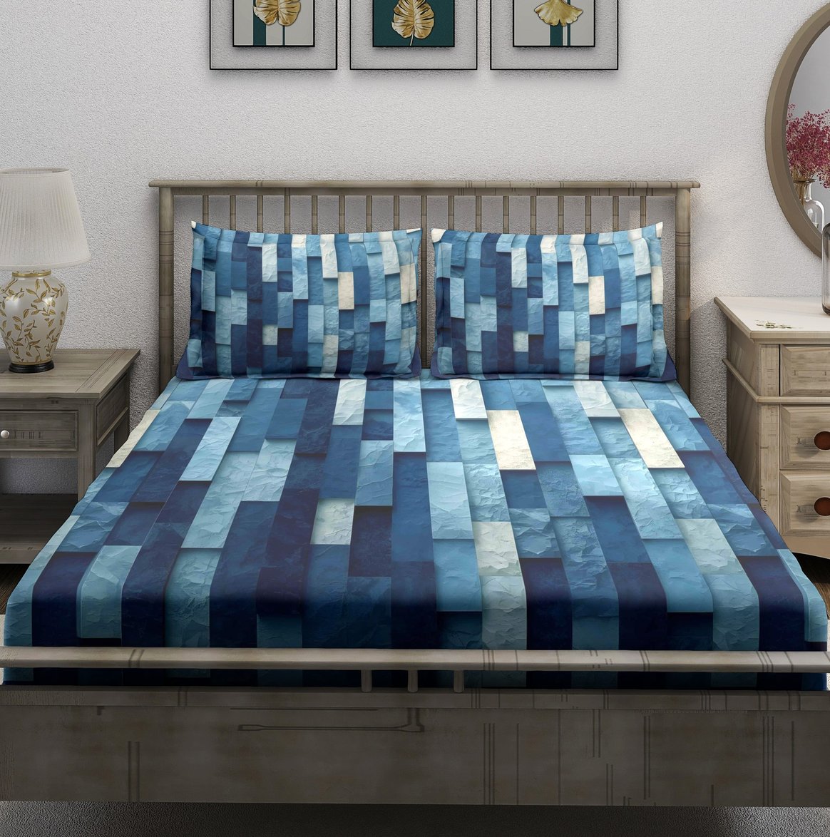 Blue Pixel Mosaic - Image 2
