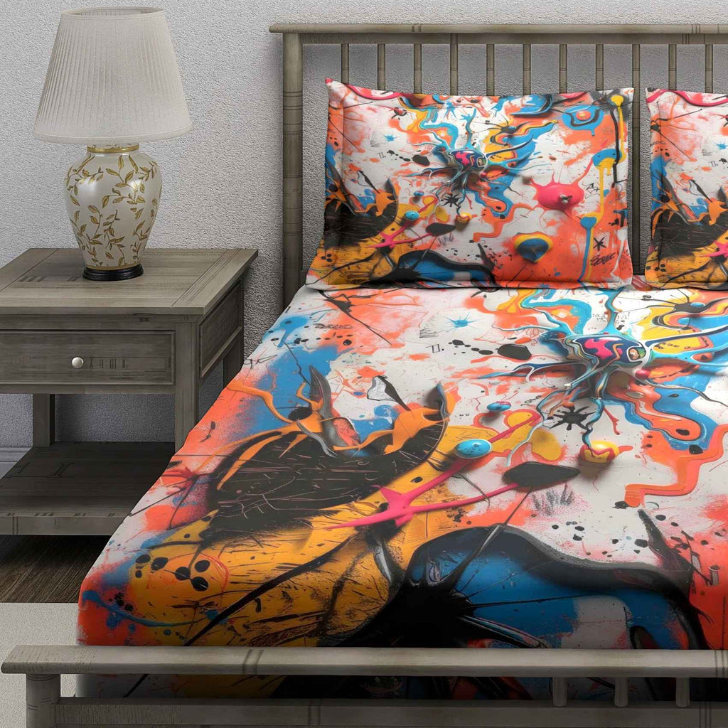Abstract Tiger Paint Splash - Image 3