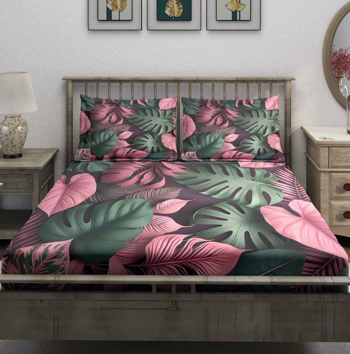 Pink Monstera Tropics - Image 2