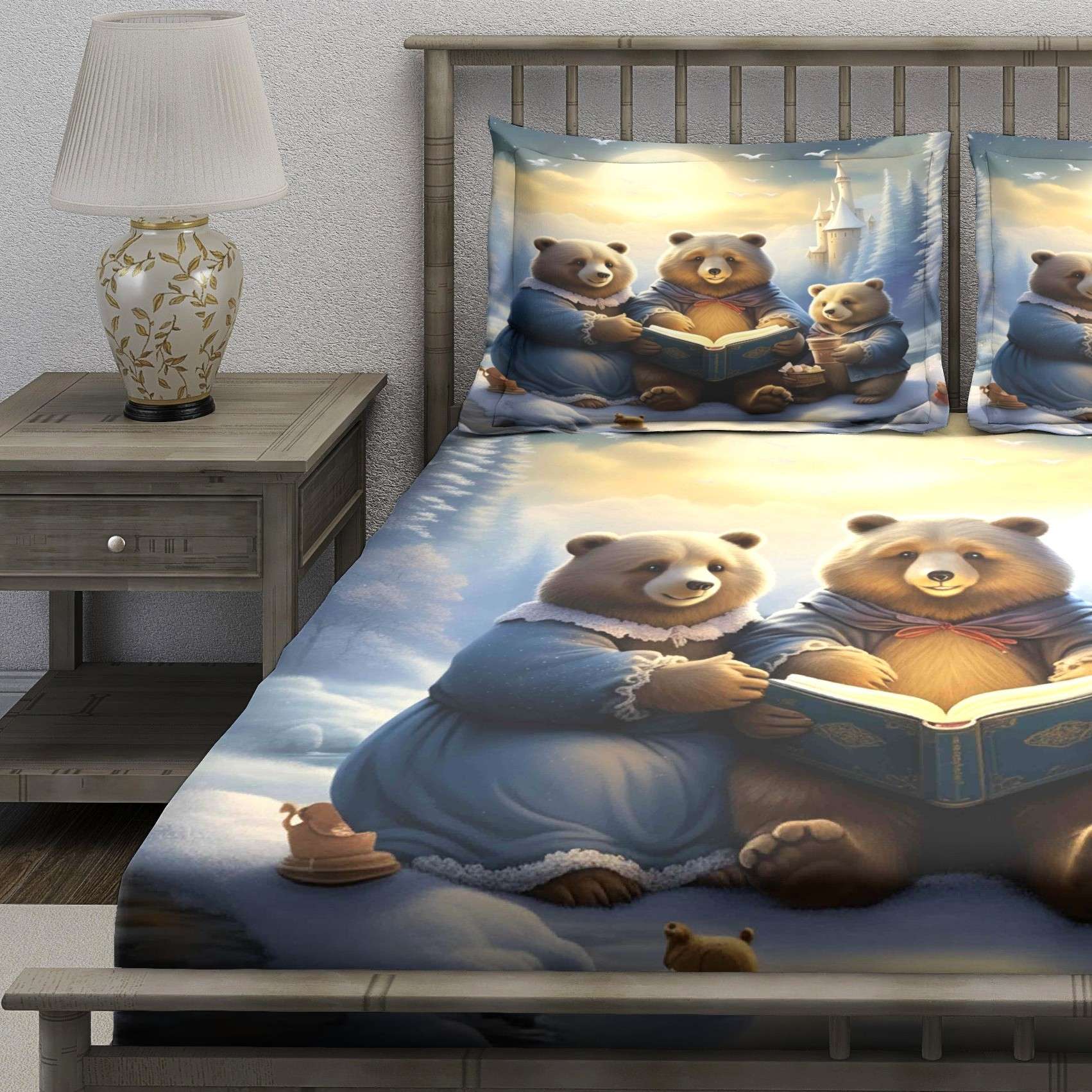 Cozy Reading Bears - Image 3
