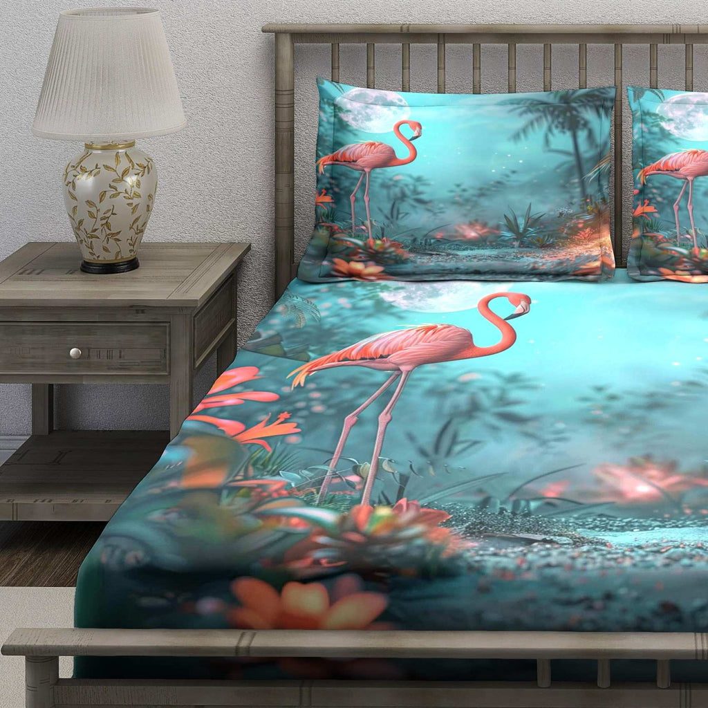 Tropical Flamingo Paradise - Image 3